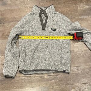 LL BEAN Men's Gray Sweater medium